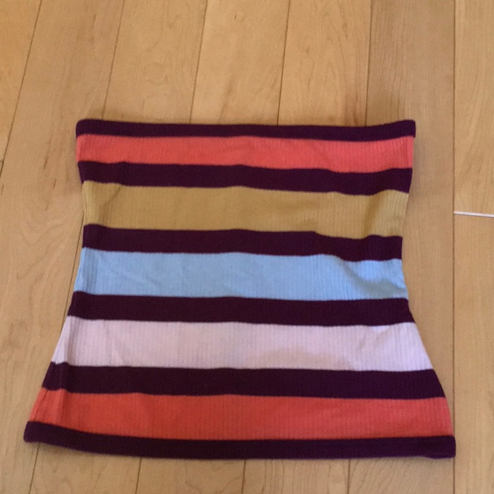 Multicolor tube top